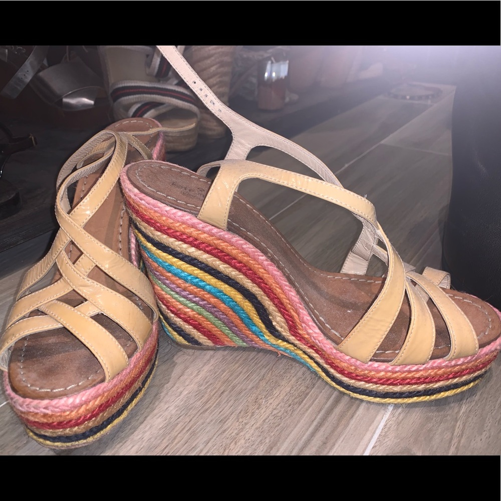 Kate Spade Nude Wedges!